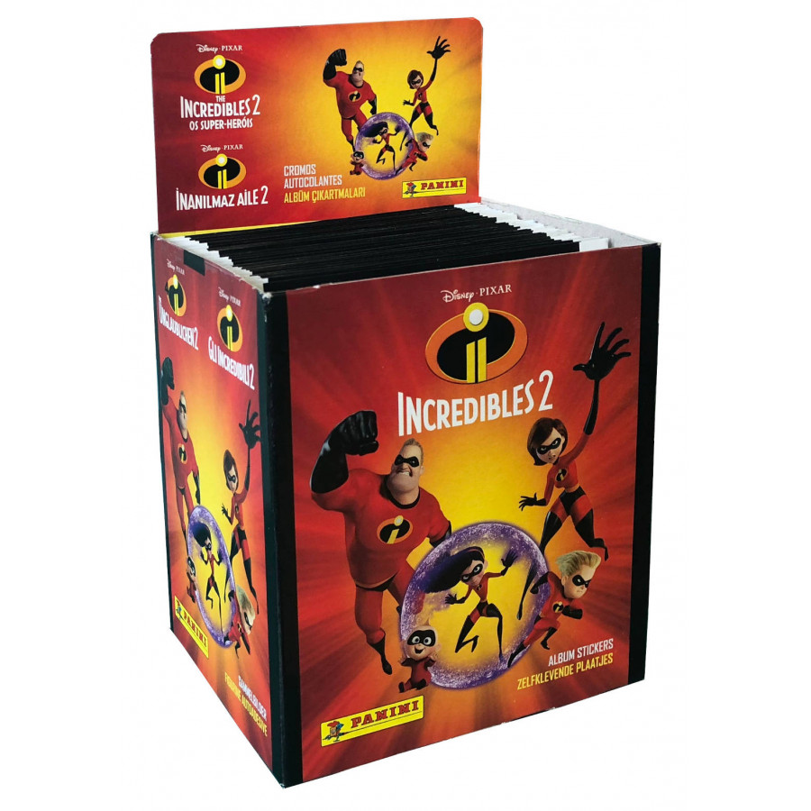 Panini Cromos Los Increibles 50 sobres Panini Cromos Los Increibles 50 sobres