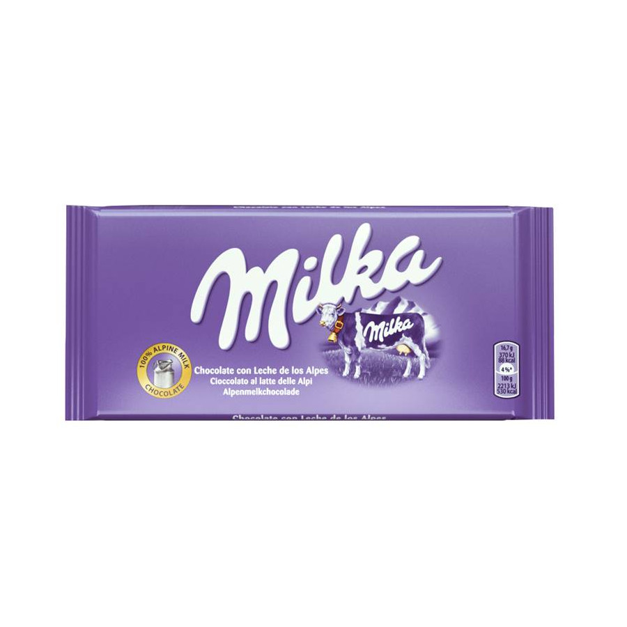 Milka Tabletas Leche 24 unidades Milka Tabletas Leche 24 unidades