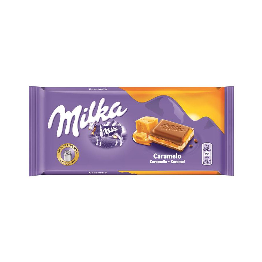 Milka Tabletas Caramelo 23 unidades Milka Tabletas Caramelo 23 unidades