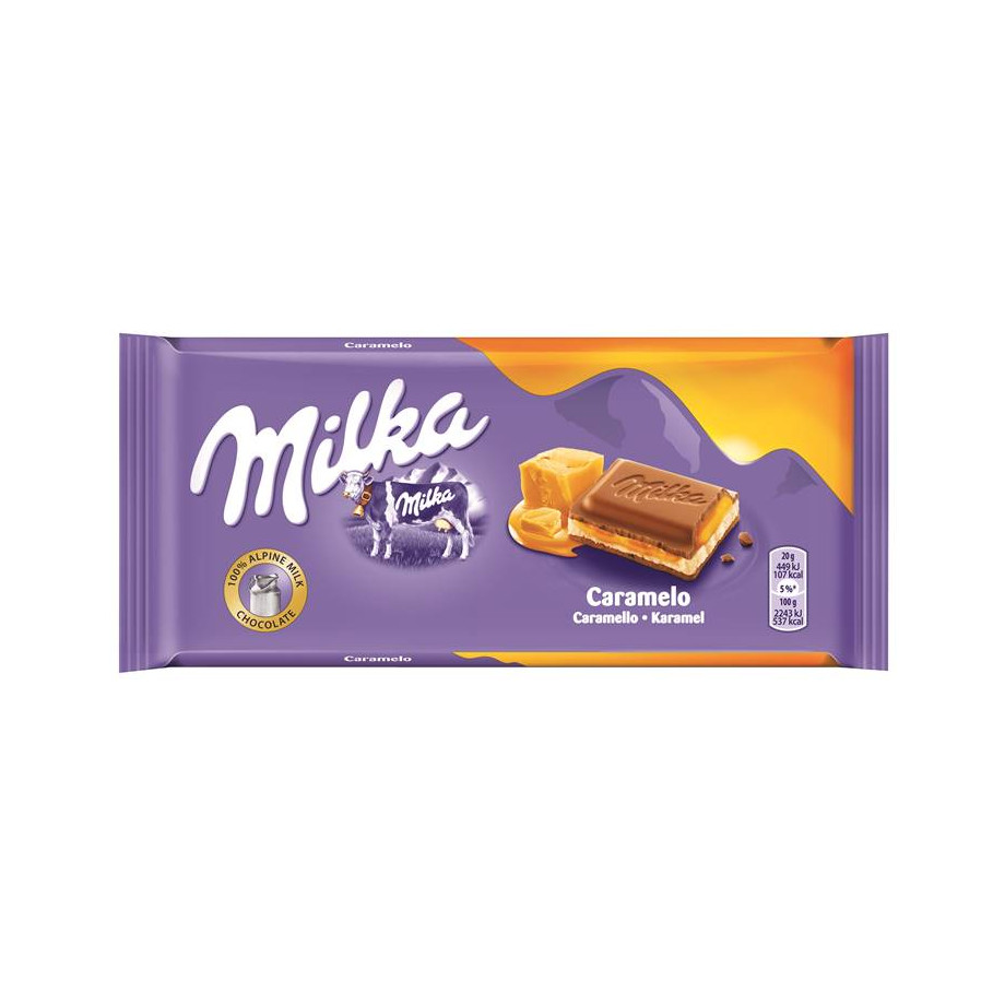 Milka Tabletas Caramelo 23 unidades Milka Tabletas Caramelo 23 unidades