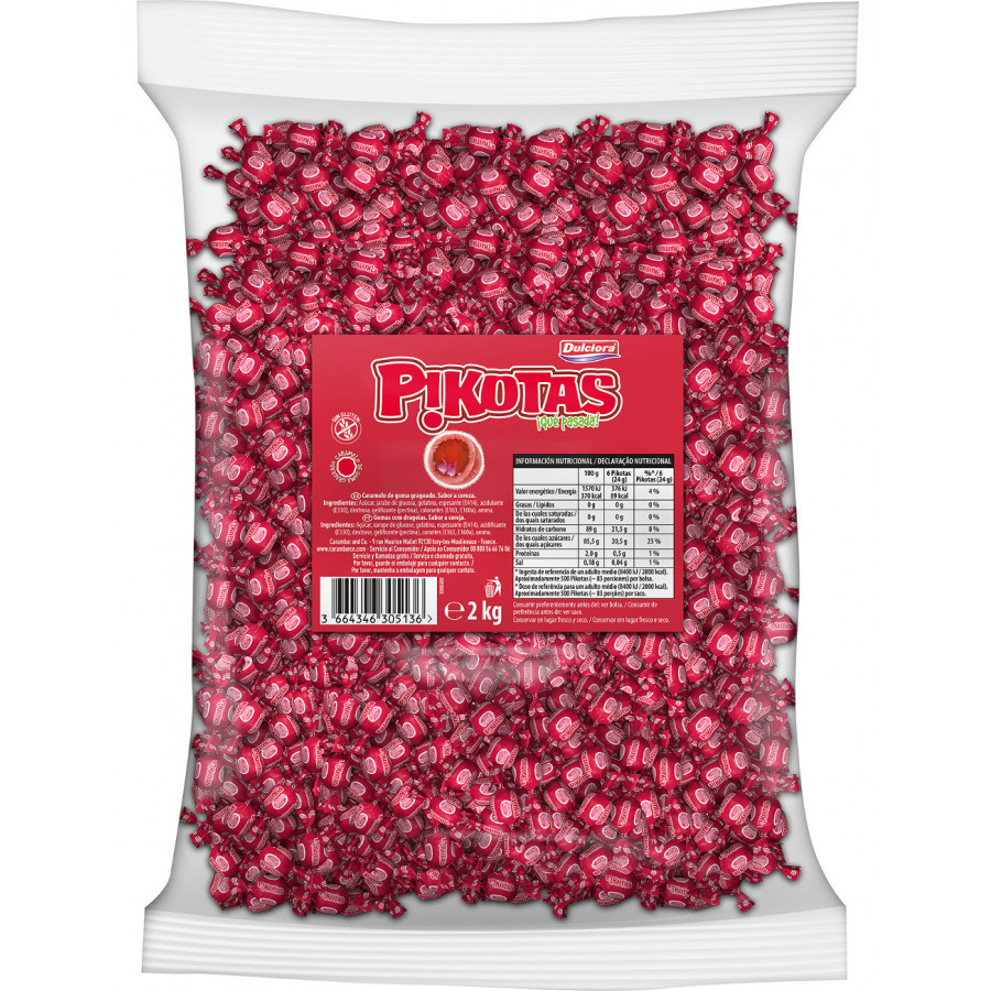 Pikotas Cereza Bolsa 2 Kilos, comprar online