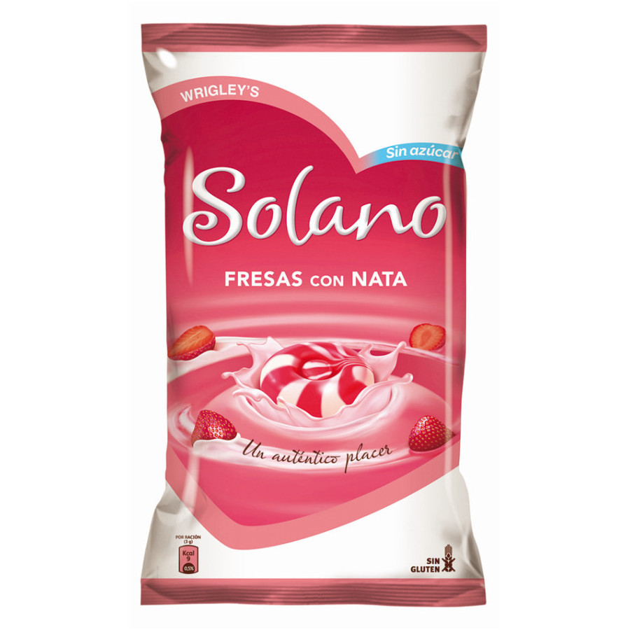 Solano Fresas con Nata Bolsa 1 Kilo, comprar online