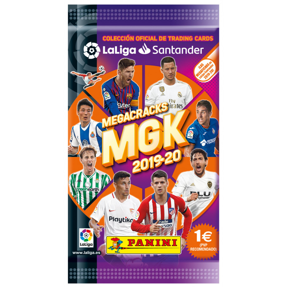 Panini Cromos Megacracks 2019 2020 con 24 sobres, comprar online