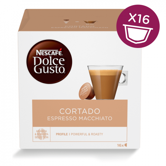 DOLCE GUSTO EXPRESSO 16 CAPSULAS\nCápsulas Dolce Gusto Nestlé 1 Caja X 16  Unidades Espresso