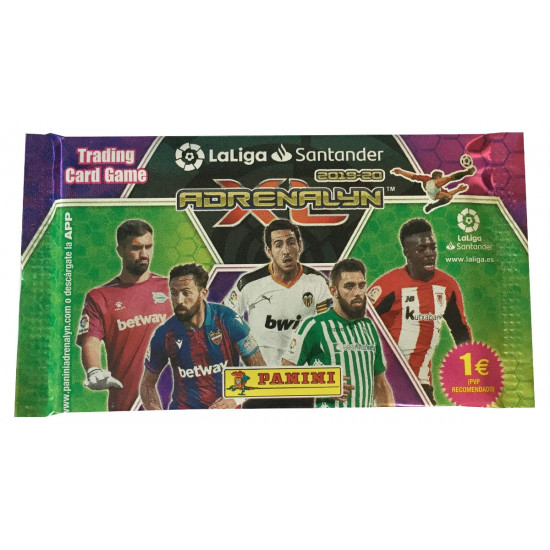 Panini Cromos Adrenalyn 2020 con 10 sobres, comprar online