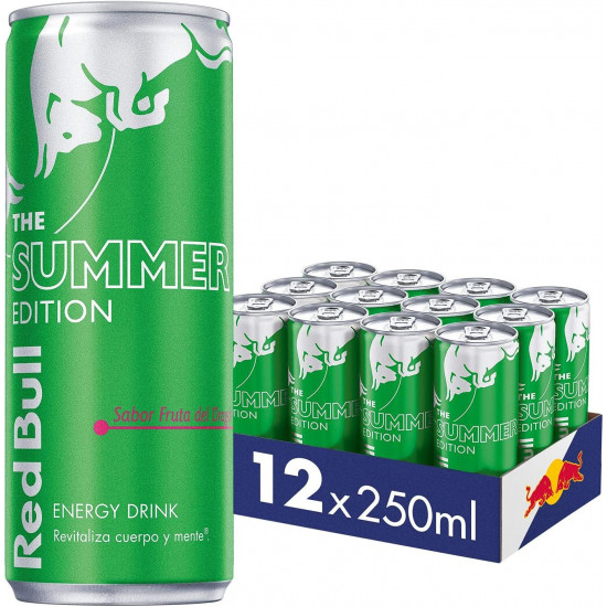 Red Bull Bebida Energética, Regular, 12 x 473ml