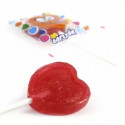 JL Lollipops Piruletas Corazon Fresa 150 unidades