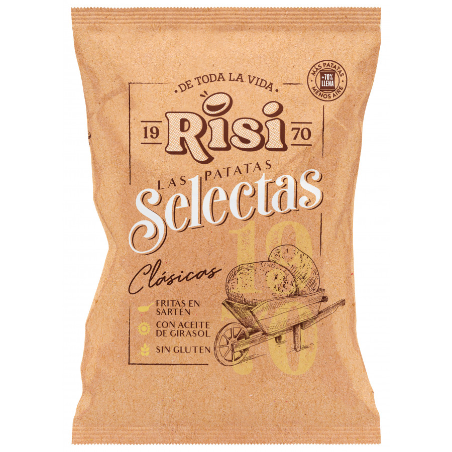 Risi Patatas Clásicas Familiar 9 bolsas de 125g, comprar online