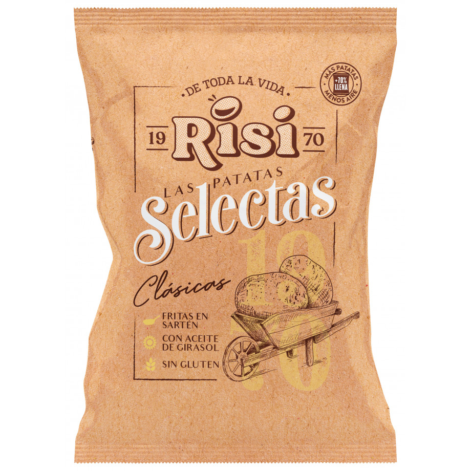 Risi Patatas Clásicas Familiar 9 bolsas de 125g, comprar online