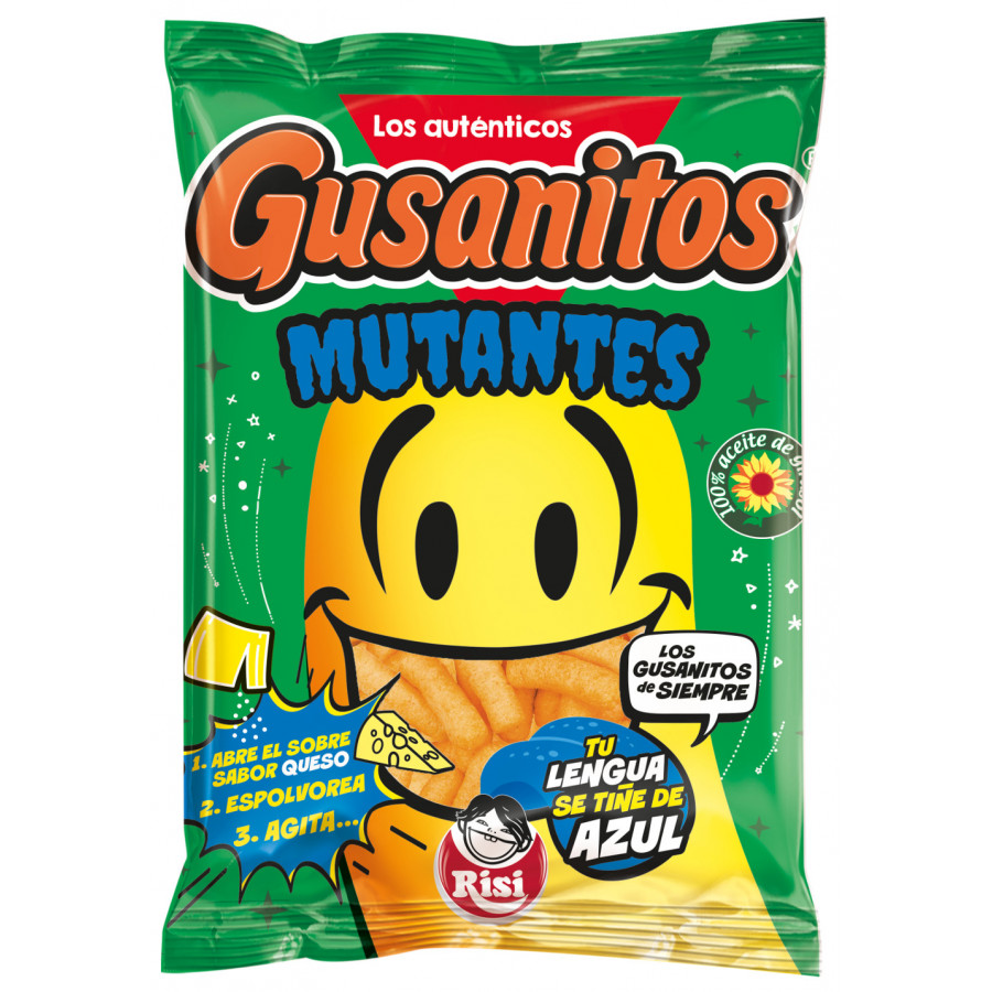 Risi Gusanitos Mutantes 35 bolsas de 27g, comprar online