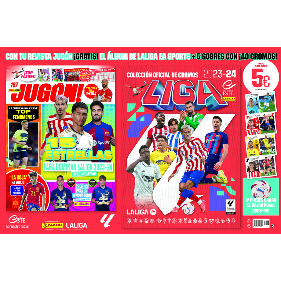 Panini Album Liga F Femenina 2022-23 + 4 sobres, comprar online