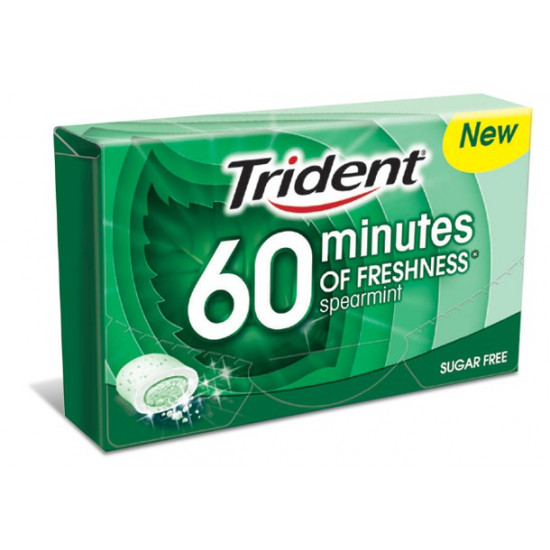 TRIDENT 60minutos 'Hierbabuena' 16u.