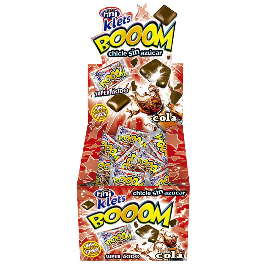 FINI KLETS BOOM COLA - 200 UNIDADES FINI KLETS BOOM COLA - 200 UNIDADES