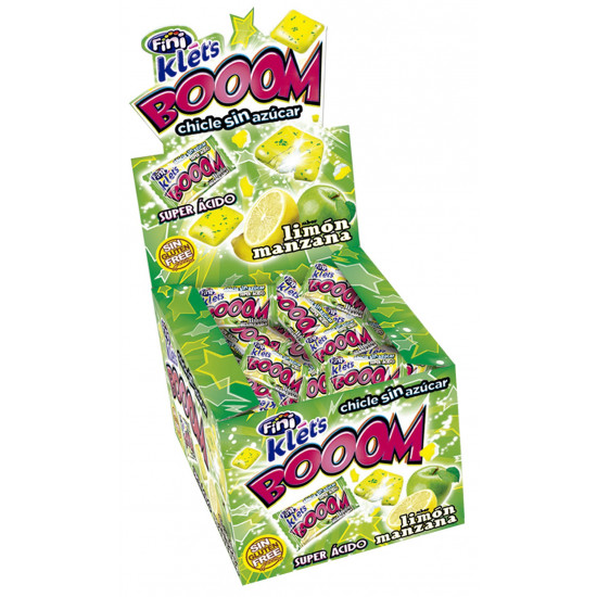 FINI KLETS BOOM LIMÓN - 200 UNIDADES
